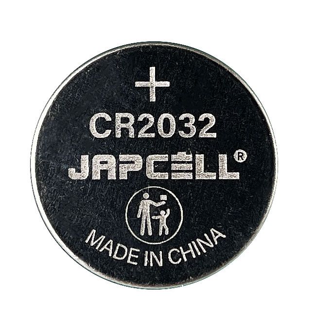 Knapcelle batteri tabel