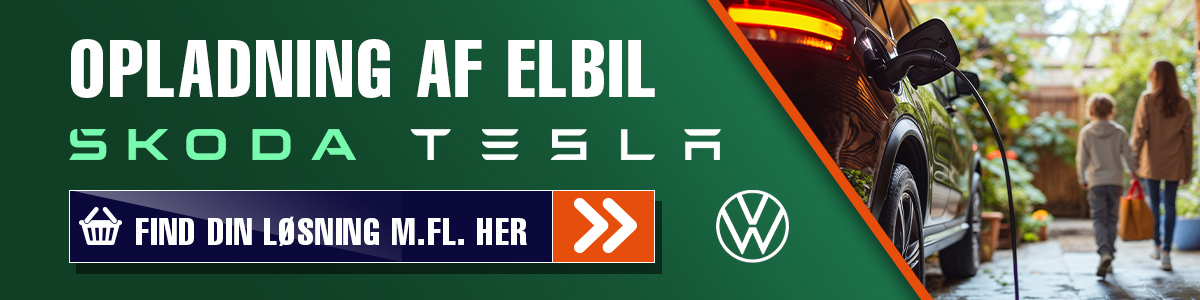 Opladning af elbil – find din løsning