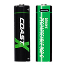 COAST genopladelige batterier