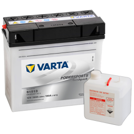 Varta 519 013 017 - 12V 19Ah (Motorcykelbatteri)