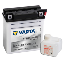 Varta 505 012 003 - 12V 5Ah (Motorcykelbatteri)