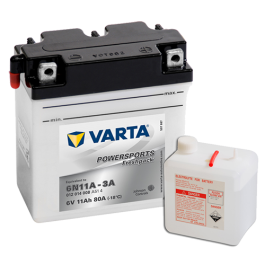 Varta 011 014 (012 014) 008 - 6V 11Ah (Motorcykelbatteri)