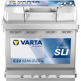Varta C22 - 12V 52Ah (Bilbatteri)