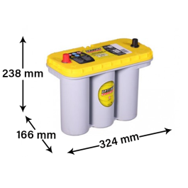 Optima Yellowtop 12V 75Ah (851-187)