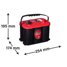 Optima Redtop 12V 50Ah (803-251)