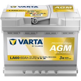 Varta LA60 - 12V 60Ah (Dual Purpose AGM)