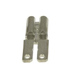 Terminaladapter fra 4,8mm til 6,3mm (1 stk)