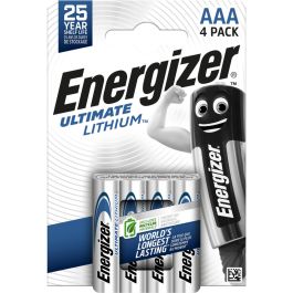 Energizer Ultimate Lithium AAA / E92 / L92 Batterier (4 Stk. Pakning)