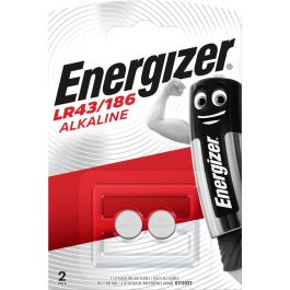 Energizer Alkaline LR43 / 186 Batterier (2 Stk. Pakning)