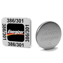 Energizer Sølvoxid 386 / 301 Batteri (1 Stk. Pakning)