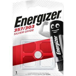 Energizer Sølvoxid 357 / 303 Batteri (1 Stk. Pakning)