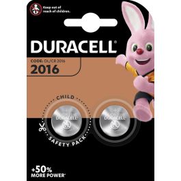 Duracell DL2016 / CR2016 knapcelle (2 stk.)