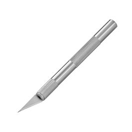 Metal scalpel med udskiftelige blade