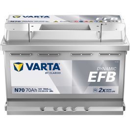 Varta N70 - 12V 70Ah (Start-Stop bilbatteri)