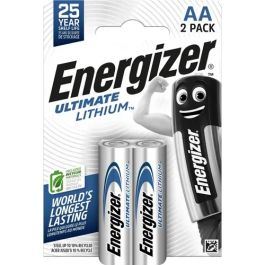 Energizer Ultimate Lithium AA / E91 / L91 Batterier (2 Stk. Pakning)