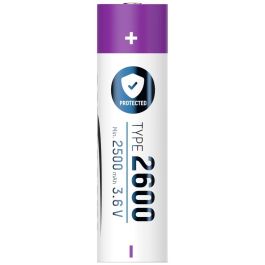 Ansmann - 18650 Batteri 2600mAh (med knop)