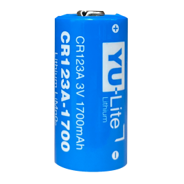 Yuasa CR-123A / DL-123A / EL- 123AP / K-123A / CR-17345 - High Capacity Version
