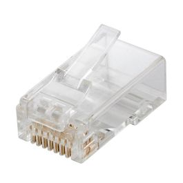 RJ45 CAT 6A UTP u. skærm til rund kabel - 1 stk.