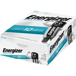 Energizer Max Plus C/LR14 alkaline batterier – 20 stk.