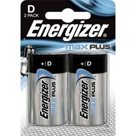 Energizer Max Plus D/LR20 alkaline batterier – 2 stk.