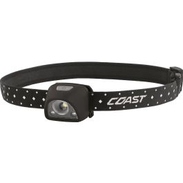 Coast FL1R genopladelig pandelampe i letvægtsdesign, rødt & hvidt lys 435 lumen