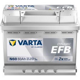 Varta Blue Dynamic EFB N60 - 12V 60Ah (Start-Stop bilbatteri)