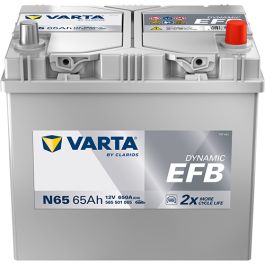 Varta Blue Dynamic EFB N65 - 12V 65Ah (Start-Stop bilbatteri)