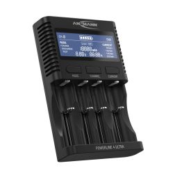 Ansmann Powerline 4 Ultra batterioplader med display