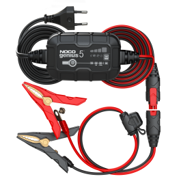 Noco Genius 5 Batterioplader til 6V og 12V 5000mA (Wet, Gel, MF, CA, EFB, AGM, & Lithium-Ion)