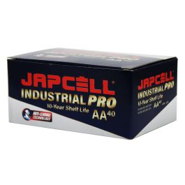 Japcell AA / LR06 Industrial Pro alkaline batterier - 40 stk. pakning