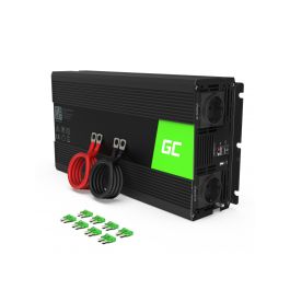 Green Cell Inverter til bil 12V til 230V 1500W/3000W Modificeret sinus