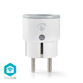 Nedis SmartLife Smart Stik 2500 W Type F Android/IOS Hvid