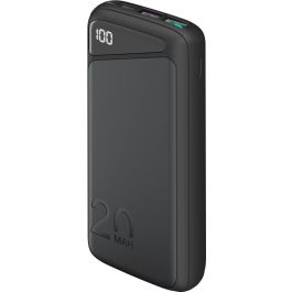 Goobay Powerbank 20.000 mAh - hurtiglader (USB-C PD, QC 3.0)