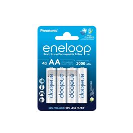 Panasonic eneloop AA Genopladelige batterier 4 stk. BK-3MCDE/4BE