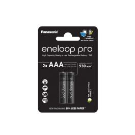 Panasonic eneloop Pro AAA Genopladelige batterier 2 stk. BK-4HCDE/2BE