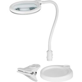 Goobay LED-bord- og klips-forstørrelseslampe, 480 lm, 6W
