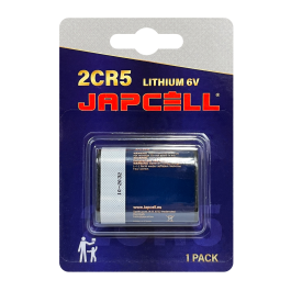 Japcell Lithium 2CR5 Batteri til bl.a. Oras vandhane armatur (1 Stk. Pakning)