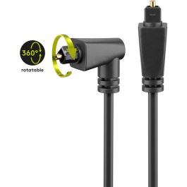 Goobay Angled Rotatable Toslink -kabel 90 ° - 2M