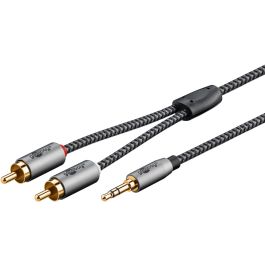 Goobay Mp3 Jack til cinch lydadapterkabel - 3m