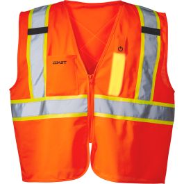 Coast SV350 (M) - sikkerhedsvest med aktivt lys