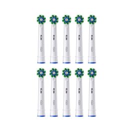 Oral-B CrossAction Tandbørstehoveder 10 stk. - Hvid
