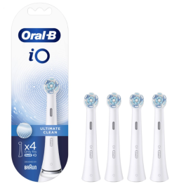 Oral-B IO Ultimate Clean Tandbørstehoveder 4 stk.