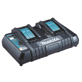 Makita DC18RD Dobbeltoplader 14,4V-18V - Hurtiglader