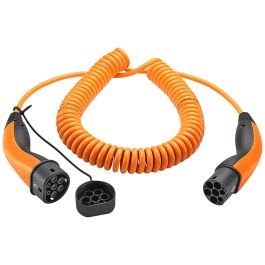 Lapp Type 2 Spiral Ladekabel til elbil - 11kW 5m, orange