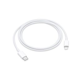 Apple MK0X2ZM/A USB-C 2.0 til Lightning lade- og datakabel, hvid, 1m