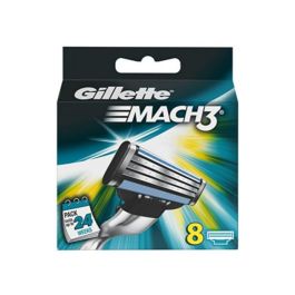 Gillette Mach3 Barberblad - 8 stk