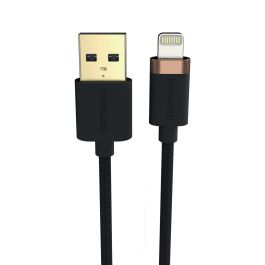 Duracell Kabel USB til Lightning 1m Sort