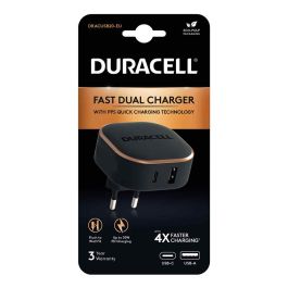 Duracell Lader 1x USB-A 1x USB-C 12W