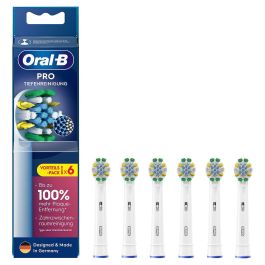 Oral-B Pro Flossaction Tandbørstehoveder 6 stk - Hvid