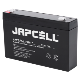 Japcell JC6-7 6V 7Ah AGM blybatteri
